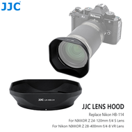JJC Reversible Lens Hood Shade for Nikon NIKKOR Z 28-400mm f/4-8 VR Lens / NIKKOR Z 24-120mm f/4 S L