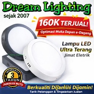 Dream Lighting✨ Aluminium LED Surface Downlight 12W 18W 24W Black White / Lampu downlight siling pla