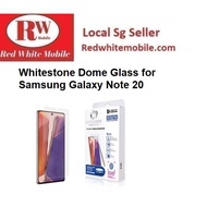 Whitestone Dome Glass for Samsung Galaxy Note 20 (1 Pack) - Self installation