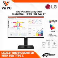 LG 24QP750 / 24QP750-B / 23.8'' QHD IPS Monitor with USB Type-C™B AND Daisy Chain Monitor