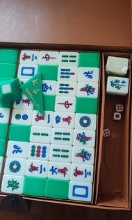 正常大號麻將牌連收納盒|Mahjong With Storage Box [麻雀牌, 麻將牌, 麻雀枱, 麻雀桌, 禮物, 送禮|Mahjong, mahjong set, Mahjong Board