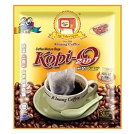 Kluang Coffee Cap Televisyen Kopi-O 2in1 with Sugar Coffee Mixture Bags