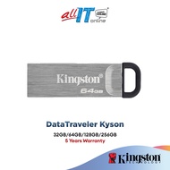 Kingston DataTraveler Kyson DTKN USB 3.2 Pendrive Flash Drive (64GB/128GB/256GB)