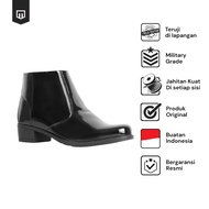 MOENUS Women's PDH Shoes Aetna Glossy | Shiny Formal Mid Cut Boots for Civil Servants and Offices