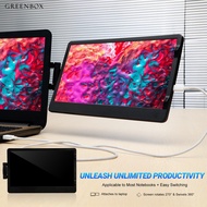 GB-11.6 Inch EM116 Game Monitor Portable HDMI-compatible USB-C 1366x768 TN Computer Display Monitor 