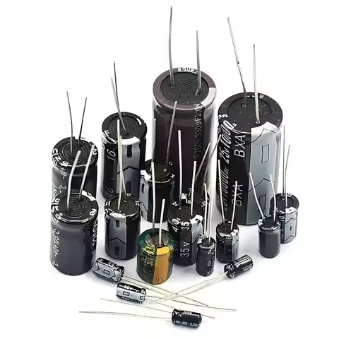 10V 16V 25V 35V 50V 63V 100V DIP Aluminum Electrolytic Capacitor 100UF 220UF 330UF 470UF 680UF 1000U