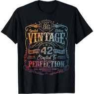 Vintage 1982 Limited Edition Shirt 42 Year Old 42Nd Birthday T-Shirt
