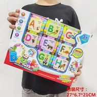 Educational Kids Toys Fun ABC Building Blocks ABC Alphabet Blocks Puzzle Early Educational Building 