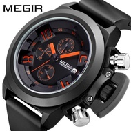jam tangan lelaki jam tangan lelaki original jam tangan Hot Sale MEGIR MEGIR Multifunctional Men's W