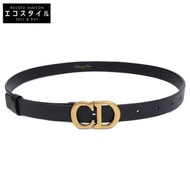 Christian Dior 60-MA-1210 CD Logo Buckle Leather 75