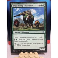 MTG - Thundering Spineback (Ixalan) - {Uncommon - Green}
