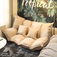 🩵CF067 日式梳化床 Floor Sofa 〖Free Shipping包送貨〗 ins風 懶人梳化 豆腐沙發 懶人沙發 日式榻榻米 單人梳化 加厚布藝梳化 可拆洗 沙發床可折疊  Tatami 