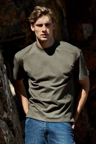 Bread & Boxers Heavy 重磅高端厚T - 卡其綠