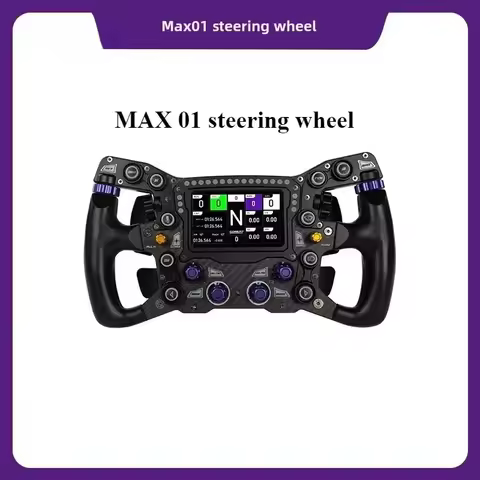 forDash Lights Compatible with simHub Conspit MAX 01 300mm/11.8" Steering Wheel Sim Racing Wheel wit