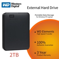 🔥【จัดส่งในพื้นที่】WD External  HDD 1tb 2tb 4tb  Hard disk Portable hard drives External USB3.0 2.5🔥