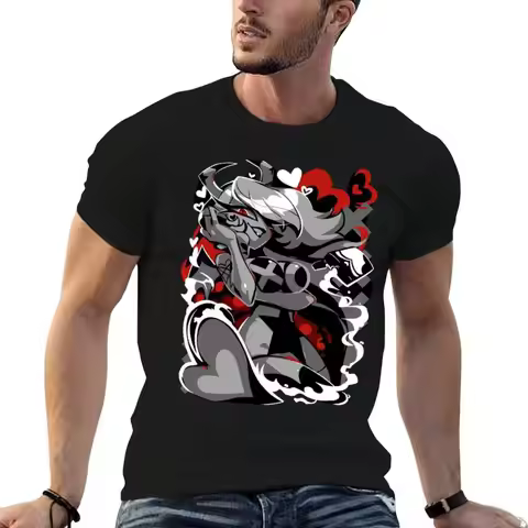 Verosika Mayday Demon Design - Helluva Boss T-Shirt Christmas Theme Tee Top