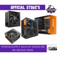 AIGO GP550 550W 80+ BRONZE ATX POWER SUPPLY