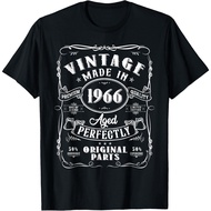 Men's cotton T-shirt Vintage 59th Birthday Decorations Men Funny 1966 59 Birthday T-Shirt Fast Shipp