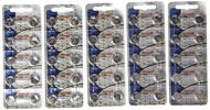 50 Pack Maxell LR44 AG13 357 button cell battery "NEW HOLOGRAM PACKAGE " 50 Pack Maxell LR44 AG13 35