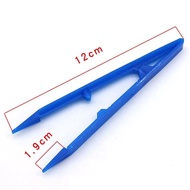 Medical disposable plastic forceps medical dressing forceps small clips individually packed 100pcs/p