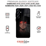 Glossy Softcase For Samsung A13 | A14 | A15 | A16 | A23 | A24 | A25 | A31 | A32 | A33 4G 5G [Uchiha 
