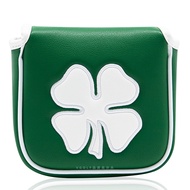 Lucky Four Clover Golf Mallet Putter Cover Classic Soft PU Leather Normal Mallet Club Head Covers Ma