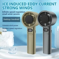 New Arrival M11 High Speed Handheld Fan USB Turbine Adjustable Handheld Violent Fan Infinite Speed C