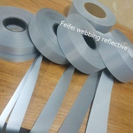5M/10M Sewing Reflective Strip High Reflective Fabric Night Running Safety Warning Tape Reflective F