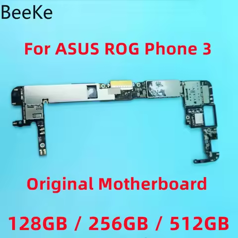 Original AAA Motherboard For ASUS ROG Phone 3 2 ROG3 I003DD Unlocked Main Logic Board Circuits Panel