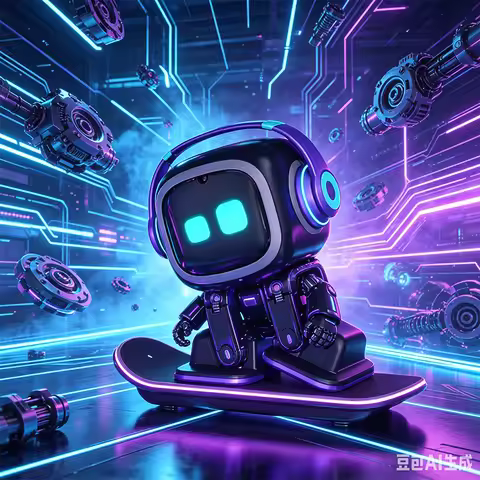 New AI EMO Robot Companion - Smart Desktop Pet with Large Model Access, Interactive Emotional Robot