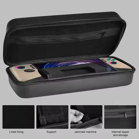 EVA Hard Carrying Case Waterproof Portable Storage Bag Shockproof Protective Case for MSI Claw 8/MSI