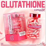 CAPSULE X GLUTATHIONE WHITENING SUPPLEMENT VITAMIN C DAN ZINK 60 CAPSULES