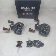 Bc elito ballistic 150hsl Double spool reel