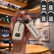 honda Car Key Cover For Honda Civic CRV BRV City Accord 2014 to 2020 TPU Key Case Keyless honda acce