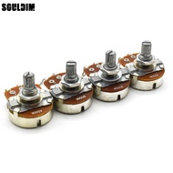 1pcs Big Control Pot Audio Volume Guitar Potentiometer Shaft Split A500K B500K A250K B250K