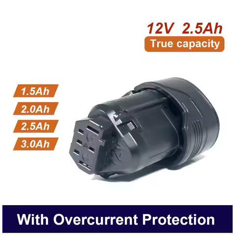 For 12V AEG Ridgid 12V 1.5Ah 3Ah Rechargeable 18650 Li-Lon Battery For 12V AEG Ridgid L1215 BS12C,BS