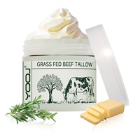 Beef Tallow,Tallow Face Moisturizer, Beef Tallow for Skin,100% Organic Beef Tallow Blam Grass Fed Fi