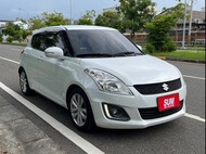 2015年SUZUKI 鈴木 SWIFT 白色一手車 | 輕油電科技 | GLX頂級版|六顆安全氣囊 |免鑰匙