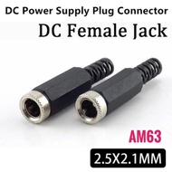 AM63 DC Power Plug Socket Jack DC Female Adapter 2.1*5.5mm