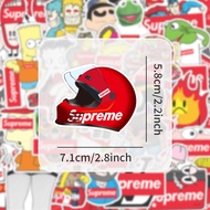 Sup Supreme sticker สติกเกอร์กันน้ำรูปแบบที่แตกต่างกัน 50 ชิ้น dragon ball one piece NARUTO