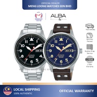 ALBA Men Watch AL4205X AL4207X Automatic Mechanical Stainless Steel Bracelet Date Analog 100% Origin