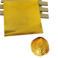 100Pcs 20*20cm Chocolate Foil Paper/Handmade Foil Paper/Gift Wrapping Aluminum Foil Paper/Diy Food A