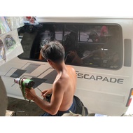 ♞,♘Nissan Urvan Escapade Sticker Decals Stock
