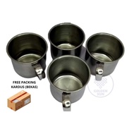 Glass Mug/ Coffee Cup/ Stainless Steel Mug/ Coffee Cup/ Small Ice Glass/