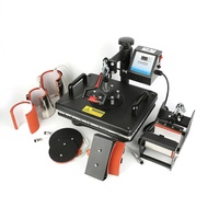 Heat Press Machine Multi-Function Machine T-shirt Heat Press Machine Eight-in-one Shaking Head Heat 