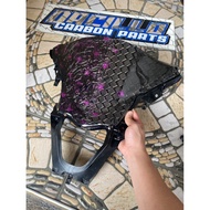 PCX 160 INNERWINDSHIELD CARBON ( 3D x FORGE PURPLE LAVA )