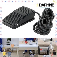DAPHNE Foot Switch, Plastic Nonslip Foot Pedal Switch, With Wires Black Foot Controller Power Tools