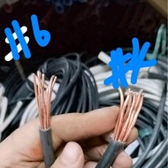 Thhn / thwn electrical wiring 6/7 & 4/7 balck&white color