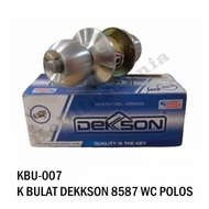 Kunci Bulat Dekson KCBL DL8587 Pintu Kamar Mandi Handle Stainless