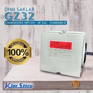 Ohm Switch Cam Switch/ Changeover Switch KLAR STERN 4P 32A GZ32